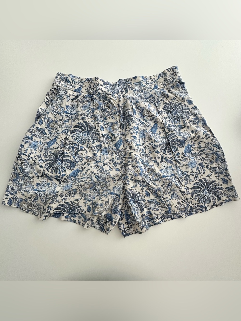 Blue Floral Women’s Shorts